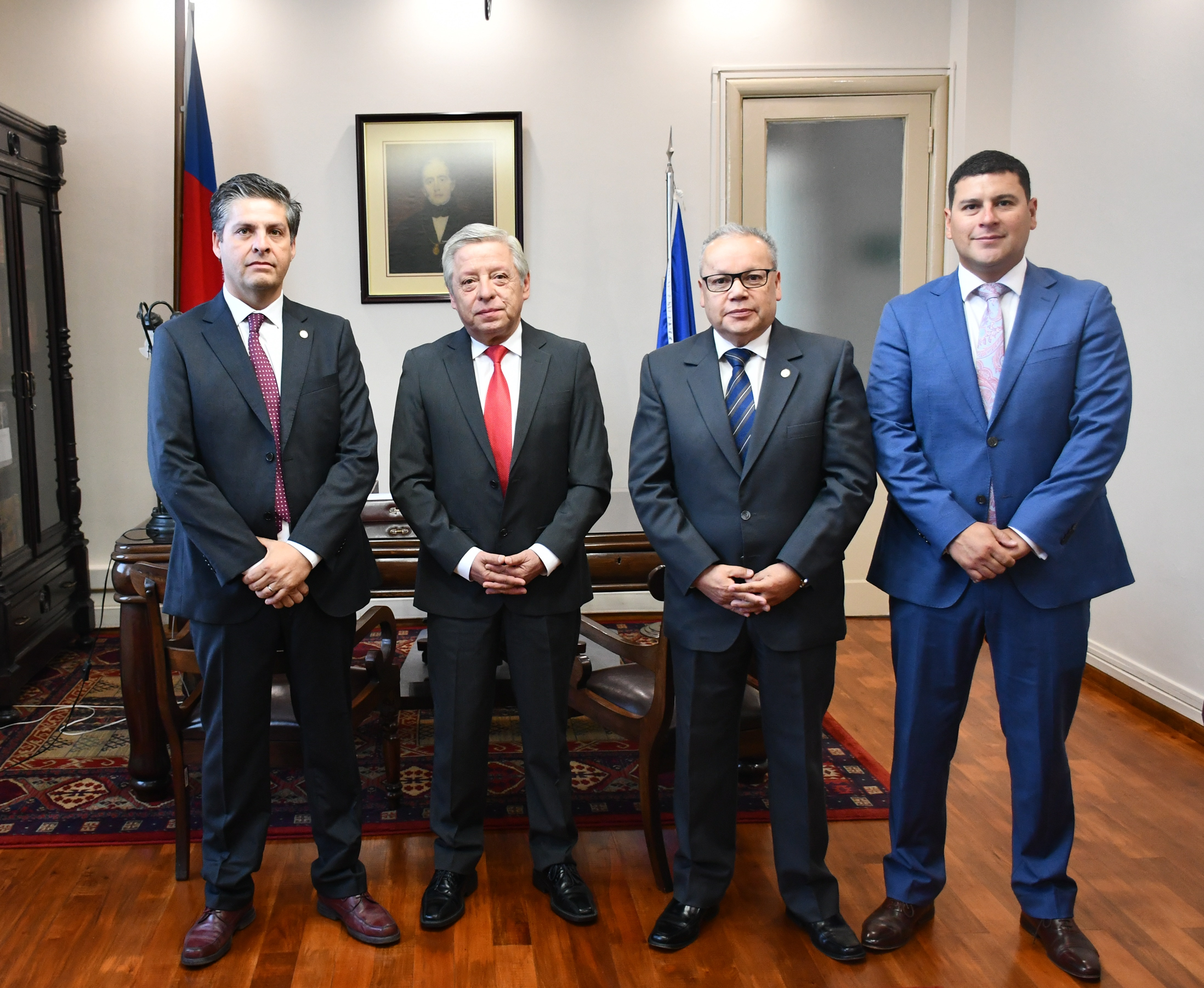 Visita protocolar al Presidente de la Iltma. Corte de Apelaciones de Chillán