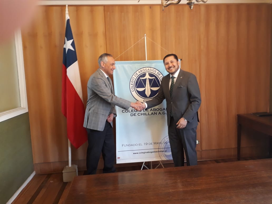 Visita Presidente Colegio de Abogados de Chile, Regional Concepción